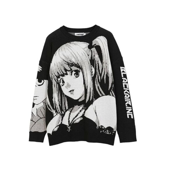 Death Note Other - Death Note L Misa Anime Y2K Sweater Size Medium